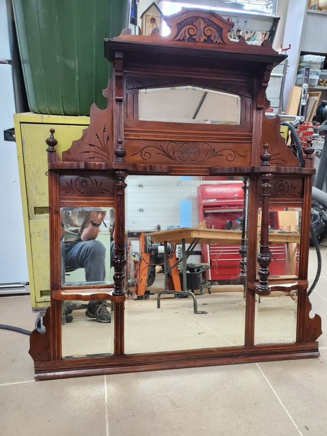 The restored mirror.