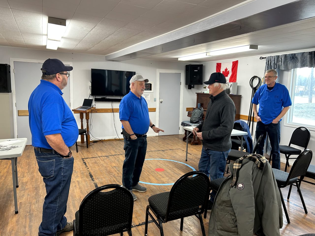 KDMS members at the presentation in Chase.